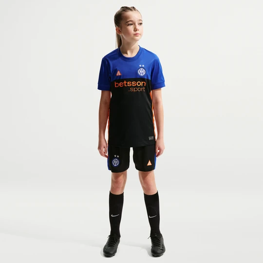 Zdjęcie produktu Spodenki piłkarskie dla dużych dzieci Nike ACG Dri-FIT Inter Mediolan Stadium 2026 SE – replika - Czerń