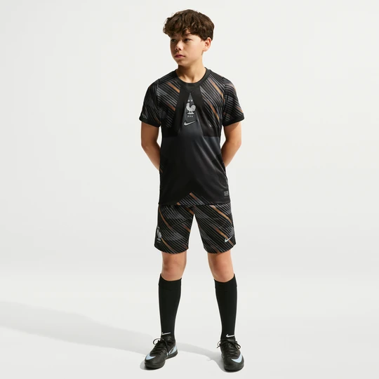 Zdjęcie produktu Spodenki piłkarskie dla dużych dzieci Nike Dri-FIT FFF Stadium Goalkeeper 2026 – replika - Czerń