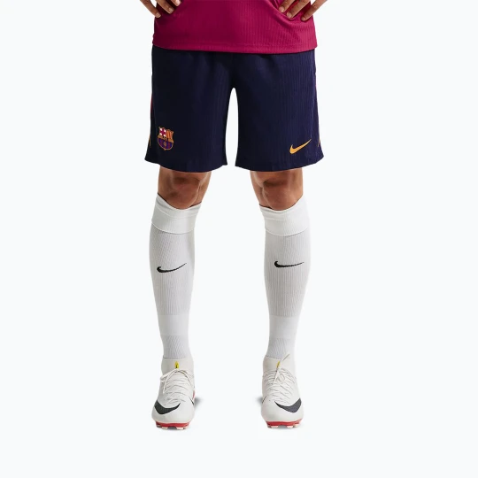 Zdjęcie produktu Spodenki piłkarskie męskie Nike FC Barcelona Dri-Fit ADV Strike Elite blackened blue/noble red/mineral yellow