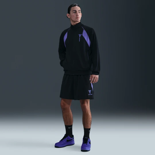 Zdjęcie produktu Spodenki piłkarskie Kobe Dri-FIT FC Barcelona (wersja wyjazdowa) 15 cm - Czerń Nike