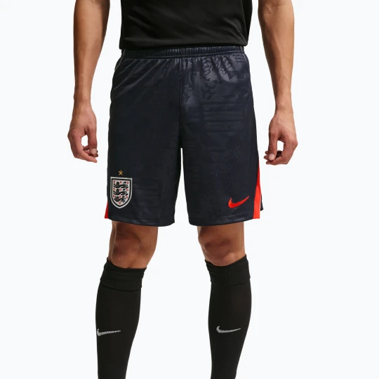 Zdjęcie produktu Spodenki piłkarskie męskie Nike England 2026 Stadium Away obsidian / speed red / white / speed red Szary