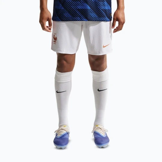 Zdjęcie produktu Spodenki piłkarskie męskie Nike FFF 2026 / 27 Match Home white / metallic copper