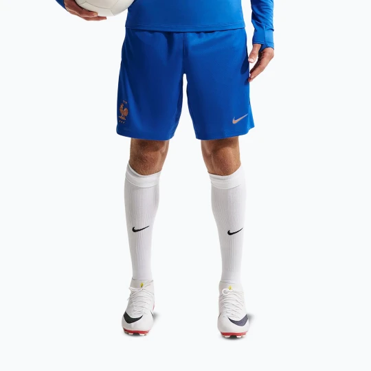 Zdjęcie produktu Spodenki piłkarskie męskie Nike FFF Strike game royal/metallic copper Niebieski