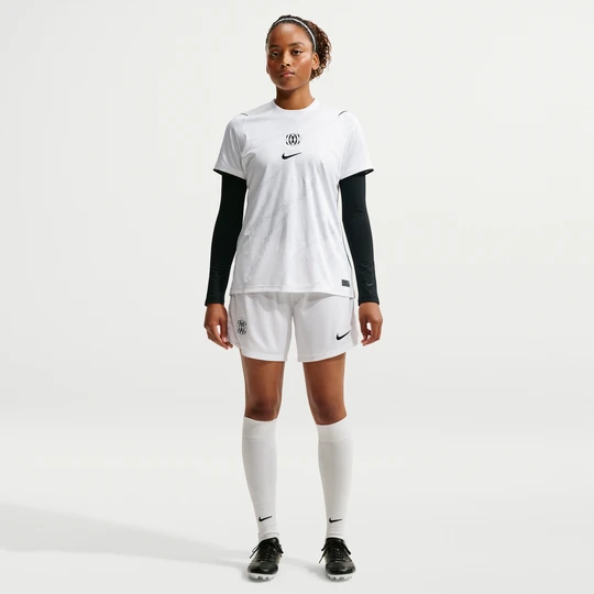 Zdjęcie produktu Damskie spodenki piłkarskie Nike Dri-FIT Como Stadium (wersja domowa) – replika - Biel