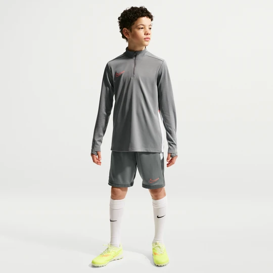 Zdjęcie produktu Spodenki piłkarskie z dzianiny dla dużych dzieci Dri-FIT Nike Academy - Szary