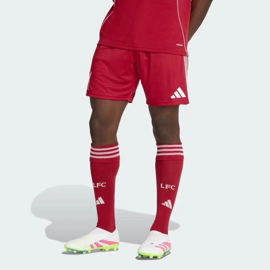 Zdjęcie produktu Spodenki podstawowe Liverpool FC 25 / 26 Adidas Strawberry Red