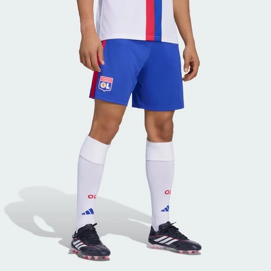Zdjęcie produktu SPODENKI PODSTAWOWE OLYMPIQUE LYONNAIS 26 / 27 Adidas Semi Lucid Blue