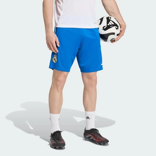 Zdjęcie produktu Spodenki Real Madryt Tiro 25 Competition Training Adidas Blue Bird