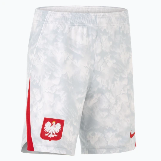 Zdjęcie produktu Spodenki reprezentacji Polski męskie domowe Nike Dri-Fit white / field silver
