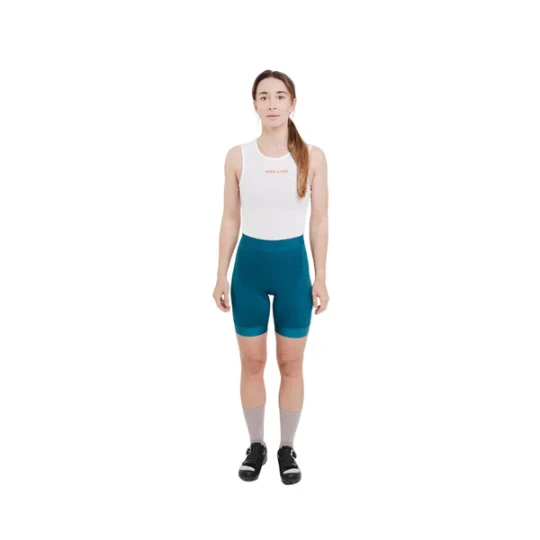 Zdjęcie produktu Spodenki rowerowe damskie z wkładką Maddie Kellys Niebieski