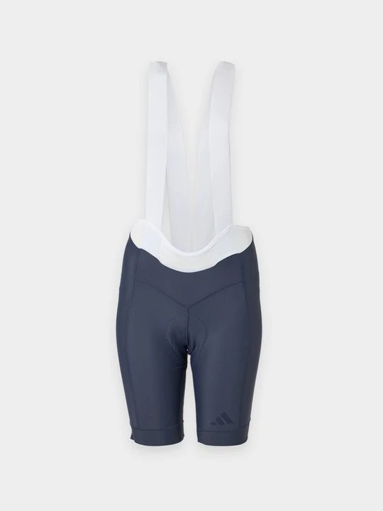 Zdjęcie produktu Spodenki rowerowe z szelkami Adidas niebieski