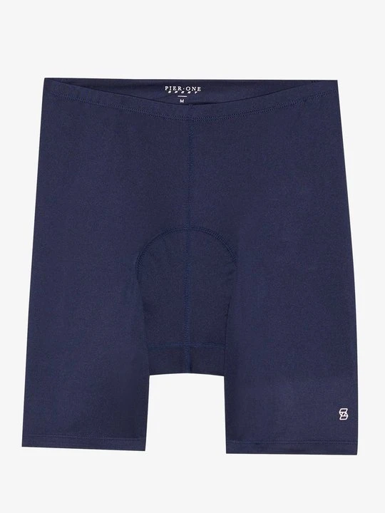 Zdjęcie produktu Spodenki rowerowe z szelkami Pier One Sport By Zalando granatowy