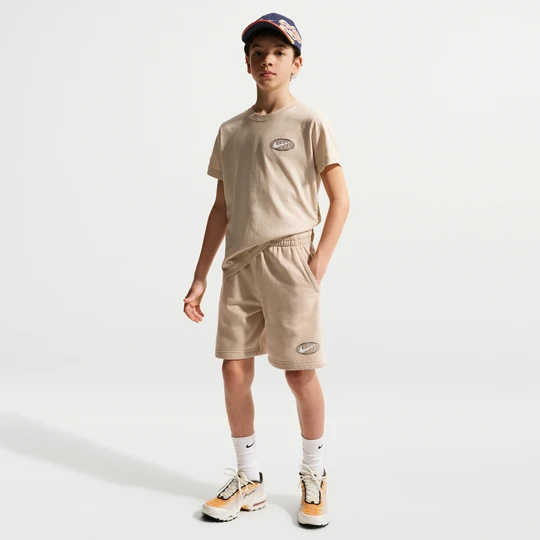 Zdjęcie produktu Spodenki sportowe dla dużych dzieci Nike - Brązowy