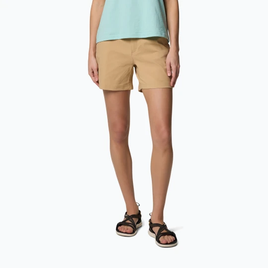 Zdjęcie produktu Spodenki trekkingowe damskie Columbia Leslie Falls Short II canoe Beżowy
