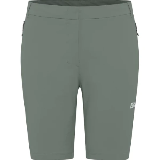 Zdjęcie produktu Spodenki trekkingowe damskie Hikeout Jack Wolfskin Zielony