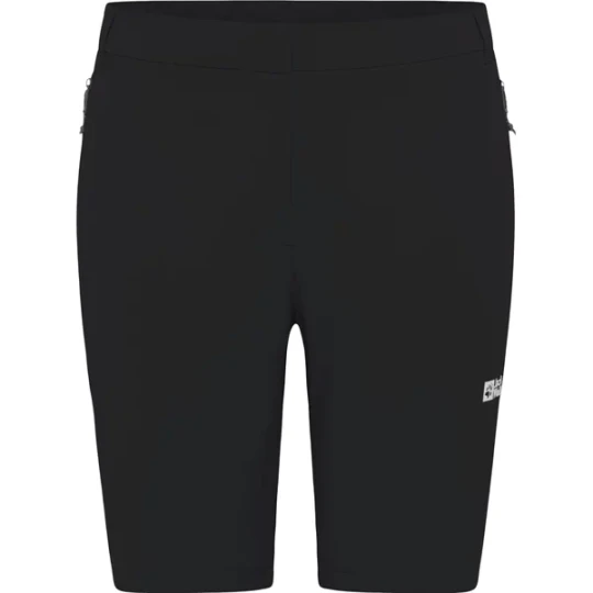 Zdjęcie produktu Spodenki trekkingowe damskie Hikeout Jack Wolfskin Czarny