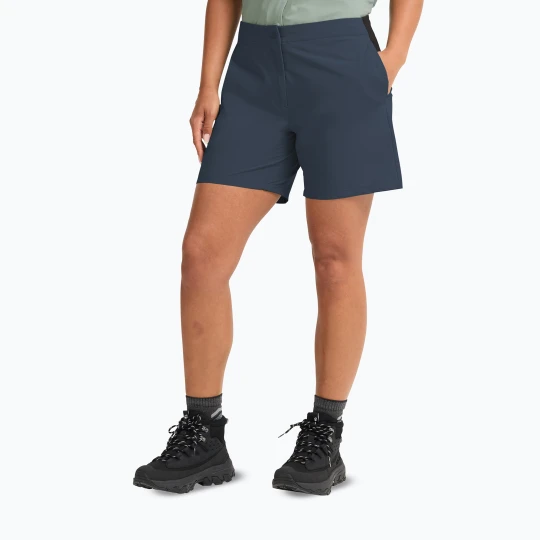 Zdjęcie produktu Spodenki trekkingowe damskie Jack Wolfskin Prelight Pulse midnight sky Granatowy