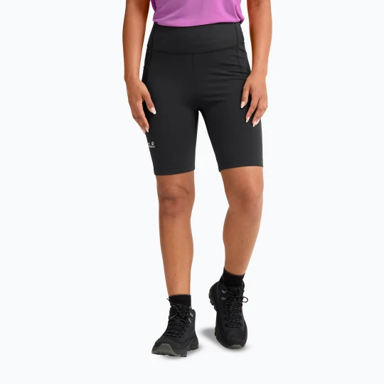 Zdjęcie produktu Spodenki trekkingowe damskie Jack Wolfskin Wildstride black