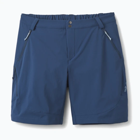 Zdjęcie produktu Spodenki trekkingowe damskie Rab Torque Mountain tempest blue Granatowy