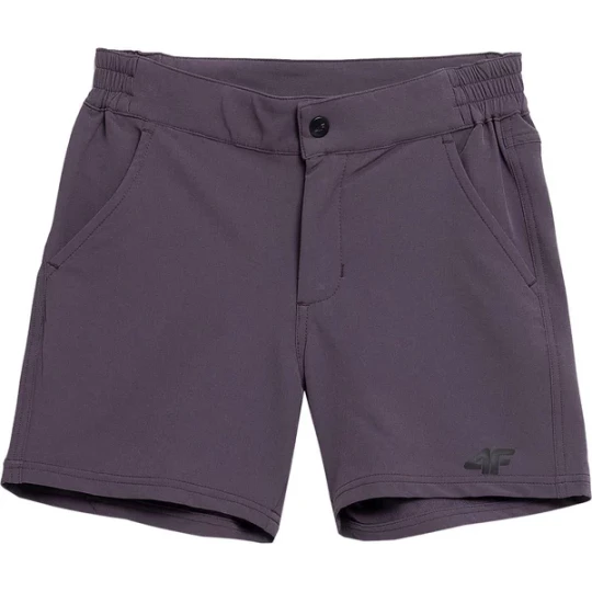 Zdjęcie produktu Spodenki trekkingowe dziewczęce 4FJSS23TFSHF136 4F Fioletowy