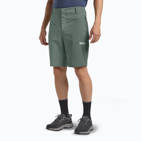 Zdjęcie produktu Spodenki trekkingowe męskie Jack Wolfskin Hikeout slate green