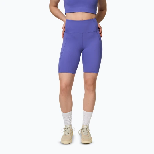 Zdjęcie produktu Spodenki treningowe damskie Girlfriend Collective Compressive wild iris Fioletowy