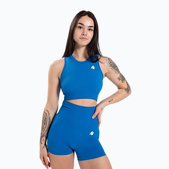 Zdjęcie produktu Spodenki treningowe damskie Gorilla Wear Olivia blue
