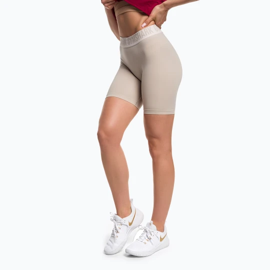 Zdjęcie produktu Spodenki treningowe damskie Gymshark Fit Cycling pebble grey
