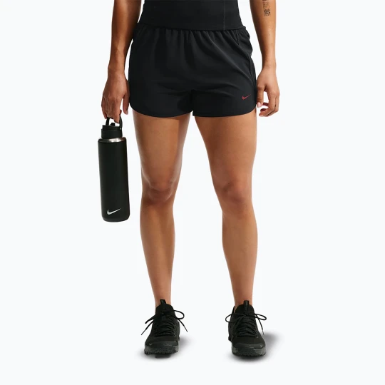 Zdjęcie produktu Spodenki treningowe damskie Nike One black/black/university red