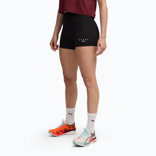 Zdjęcie produktu Spodenki treningowe damskie PUMA x HYROX Shapeluxe 3" Tight puma black