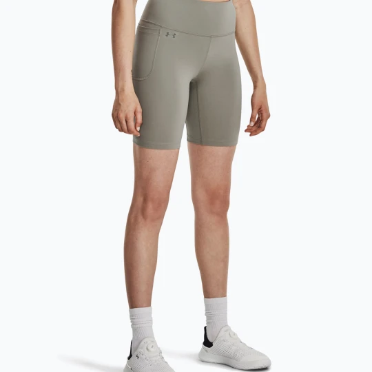 Zdjęcie produktu Spodenki treningowe damskie Under Armour Motion Bike Short grove green / colorado sage