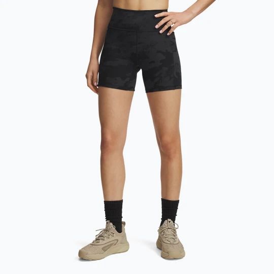Zdjęcie produktu Spodenki treningowe damskie Under Armour Project Rock Middy black / black
