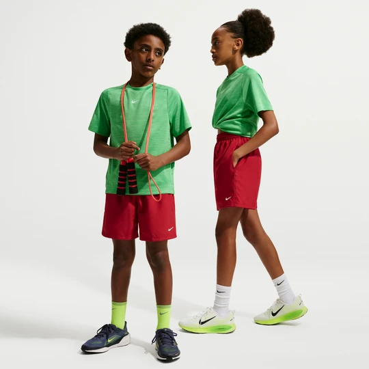 Zdjęcie produktu Spodenki treningowe Dri-FIT dla dużych dzieci Nike Multi - Czerwony