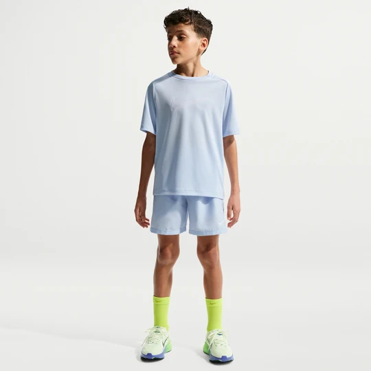 Zdjęcie produktu Spodenki treningowe Dri-FIT dla dużych dzieci Nike Multi - Niebieski