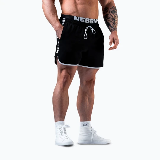 Zdjęcie produktu Spodenki treningowe męskie NEBBIA Hero black