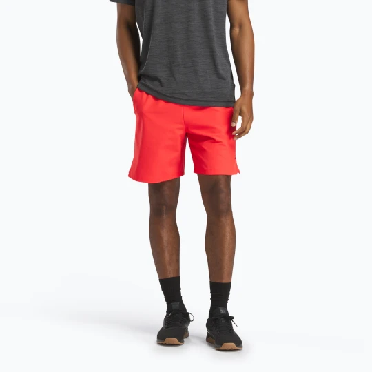 Zdjęcie produktu Spodenki treningowe męskie Reebok Athlete Strenght energy red