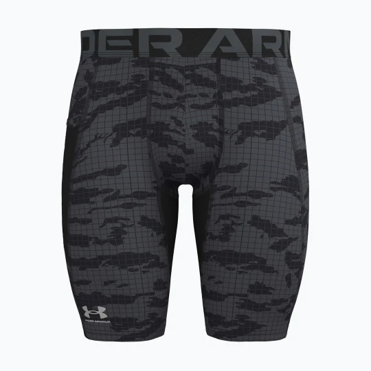 Zdjęcie produktu Spodenki treningowe męskie Under Armour HG Printed Long Short black/castlerock/white