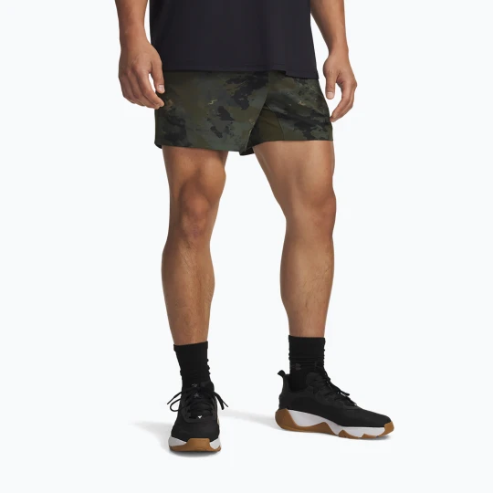 Zdjęcie produktu Spodenki treningowe męskie Under Armour Project Rock Ultimate expedition green / black