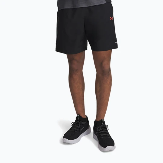 Zdjęcie produktu Spodenki treningowe męskie Under Armour Tech Utility black / venom red