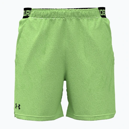 Zdjęcie produktu Spodenki treningowe męskie Under Armour Ua Vanish Woven 6in lumos lime / ultimate black Zielony