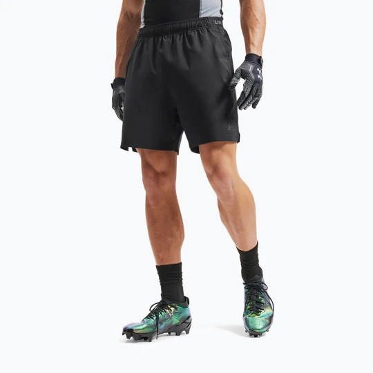 Zdjęcie produktu Spodenki treningowe męskie Under Armour Vanish Woven 2.0 Shorts black / castlerock