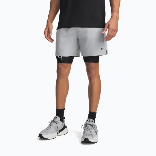 Zdjęcie produktu Spodenki treningowe męskie Under Armour Vanish Woven 2.0 Shorts mod gray / black Szary