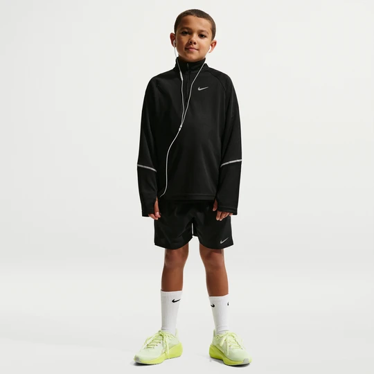 Zdjęcie produktu Spodenki treningowe Nike Miler Dri-FIT dla dużych dzieci - Czerń
