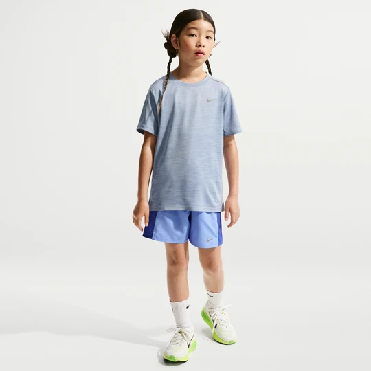Zdjęcie produktu Spodenki treningowe Nike Miler Dri-FIT dla dużych dzieci - Niebieski