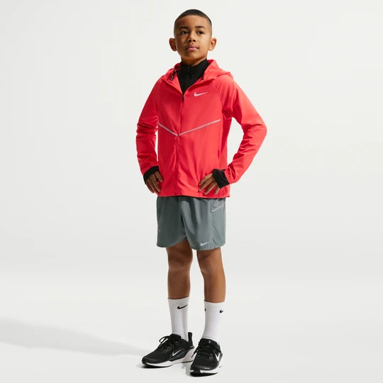Zdjęcie produktu Spodenki treningowe Nike Miler Dri-FIT dla dużych dzieci - Szary