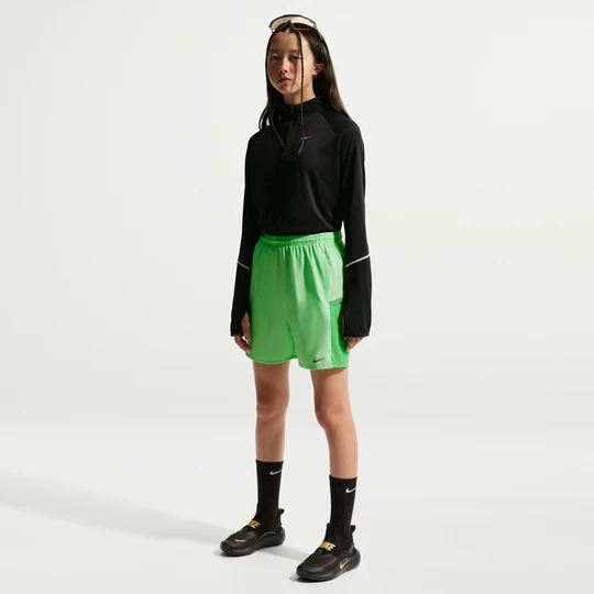 Zdjęcie produktu Spodenki treningowe Nike Miler Dri-FIT dla dużych dzieci - Zieleń
