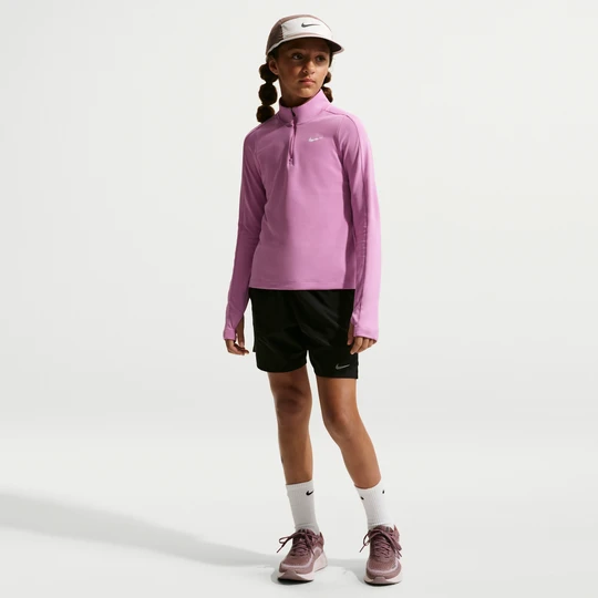 Zdjęcie produktu Spodenki treningowe Nike Stride Dri-FIT dla dużych dzieci - Czerń