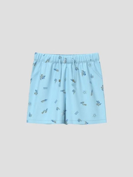 Zdjęcie produktu Spodenki unisex wykonane z bawełnianego ściągacza s.Oliver