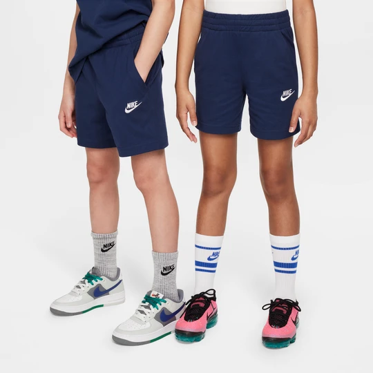 Zdjęcie produktu Spodenki z dzianiny dla dużych dzieci Nike Club 6'' - Niebieski