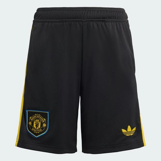 Zdjęcie produktu Spodenki z trzeciego zestawu Manchester United 25/26 Adidas czarny